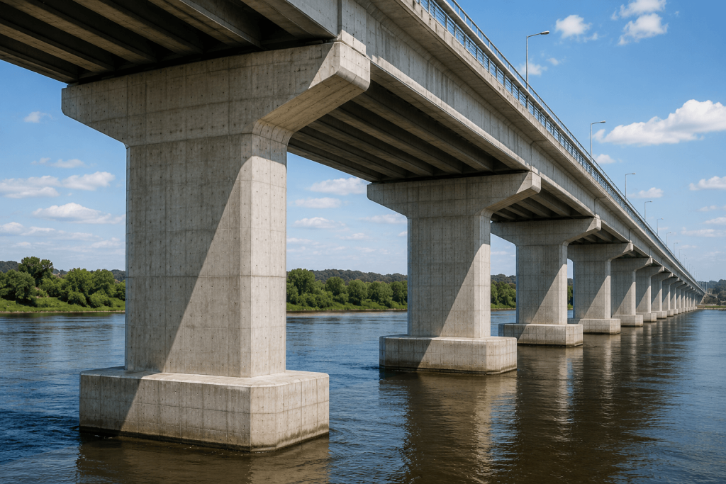 Мостові опори та відповідальні несучі конструкції